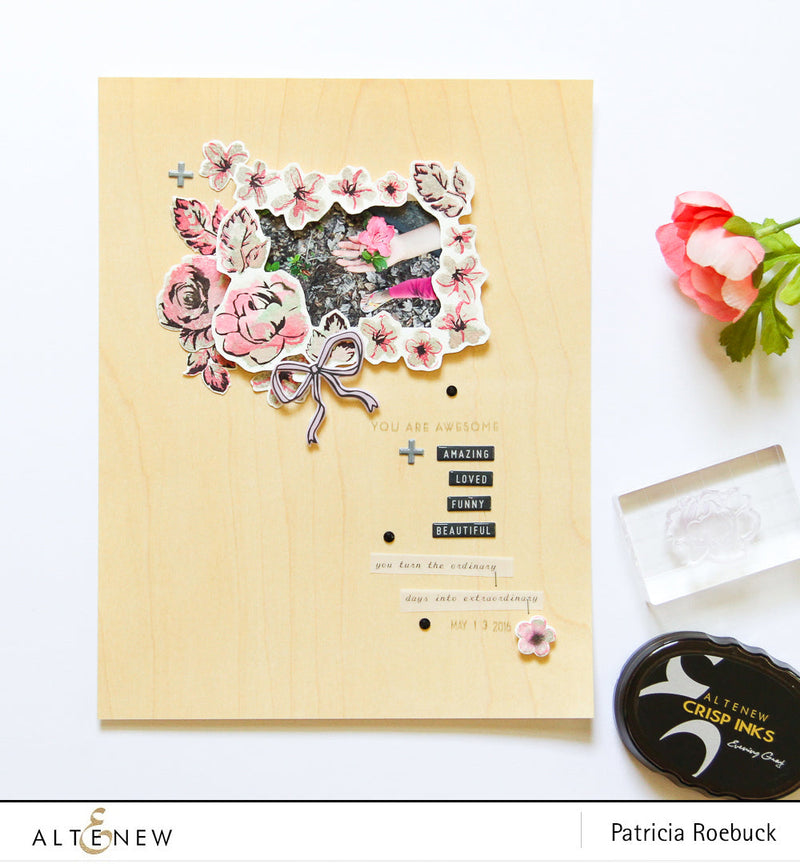 Video: Vintage Flowers Stamp Frame
