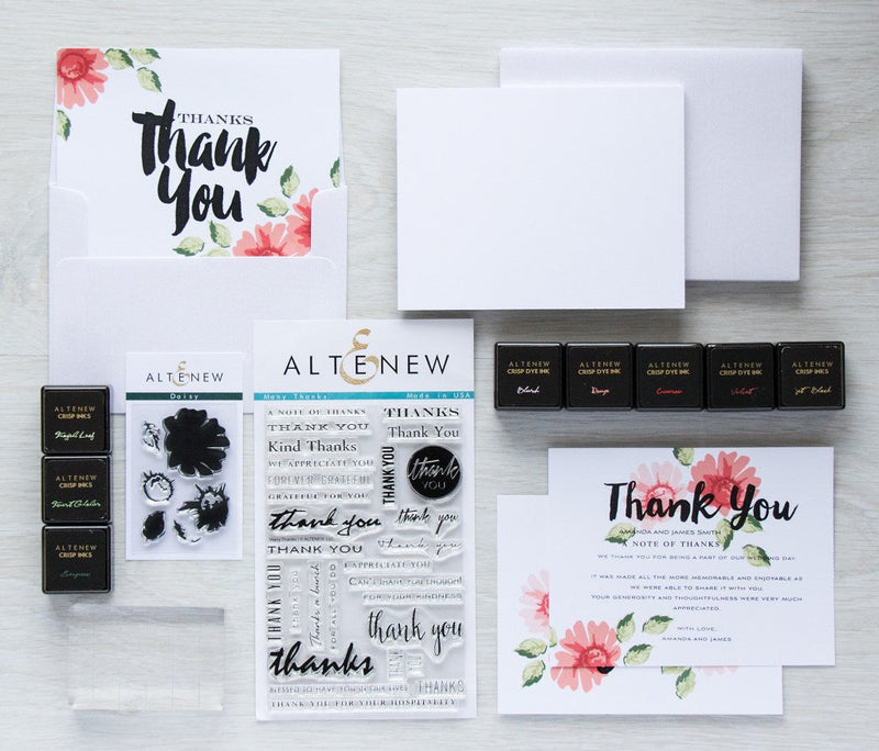 Fun With the Thank You Stamping Kit!