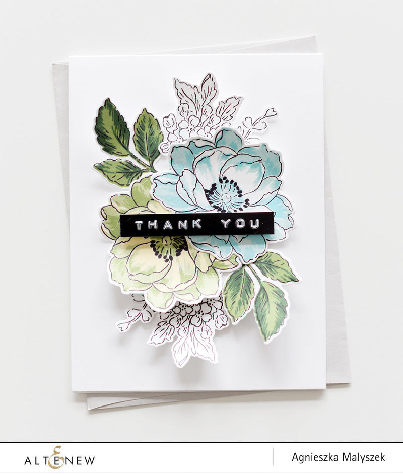 Quick and easy Thank You card