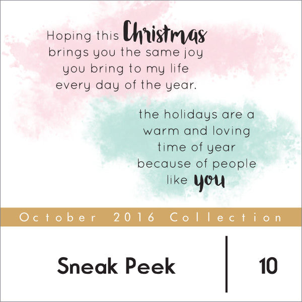 October 2016 Release Sneak Peek Day 3