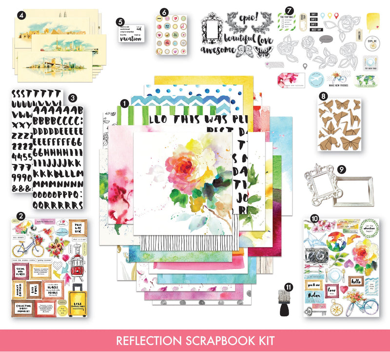 Reflection Scrapbook Kit Release Full Reveal Day