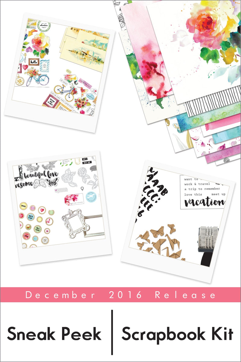 Reflection Scrapbook Kit Release Sneak Peak + Giveaway