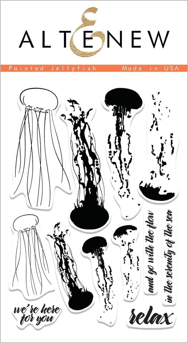 Stamp Focus: Painted Jellyfish
