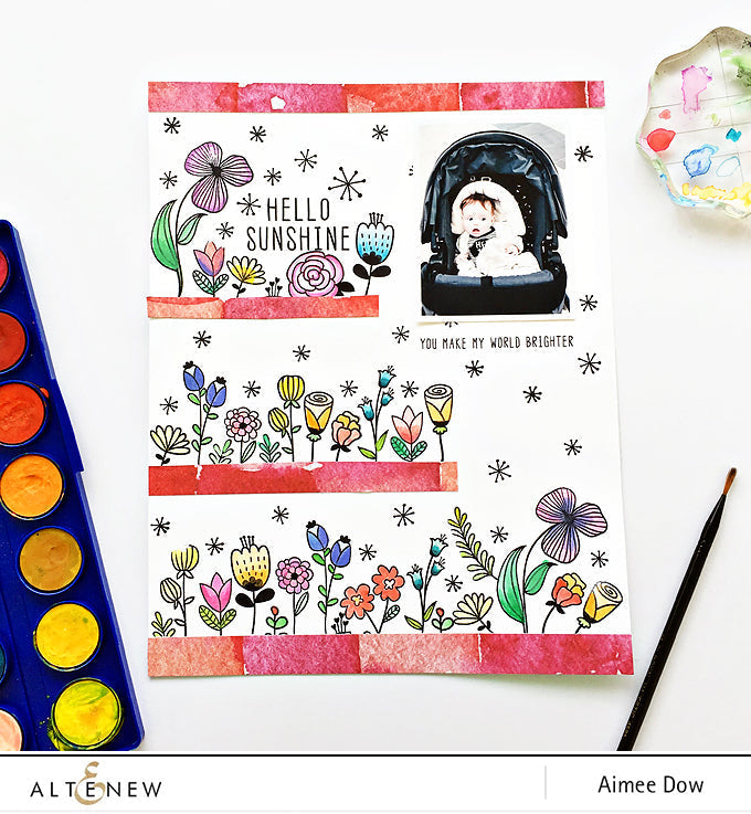 Hello Sunshine Layout