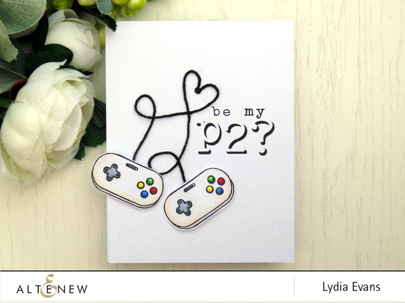 Gamer Valentine With Best Dad Stamp Set