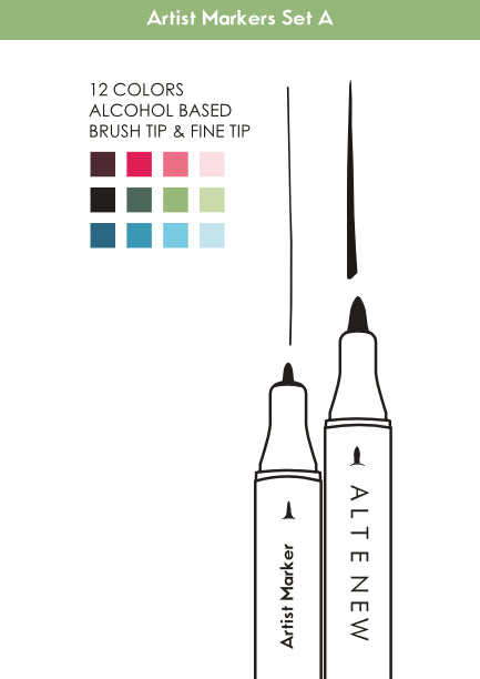 Alcohol Markers Full Reveal