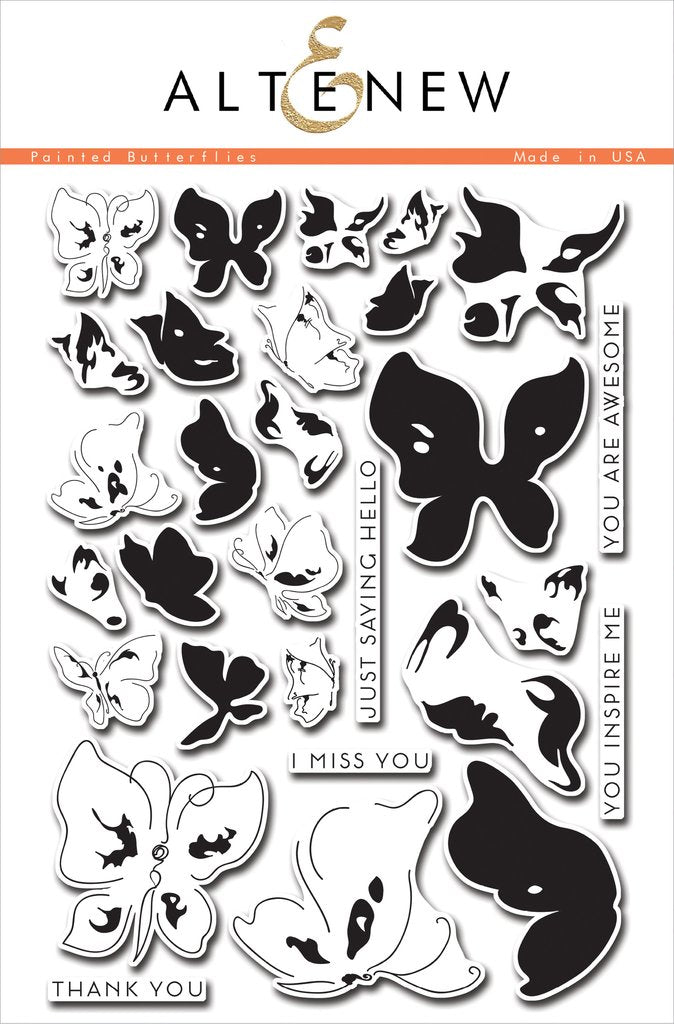 Stamp Highlight: Painted Butterflies