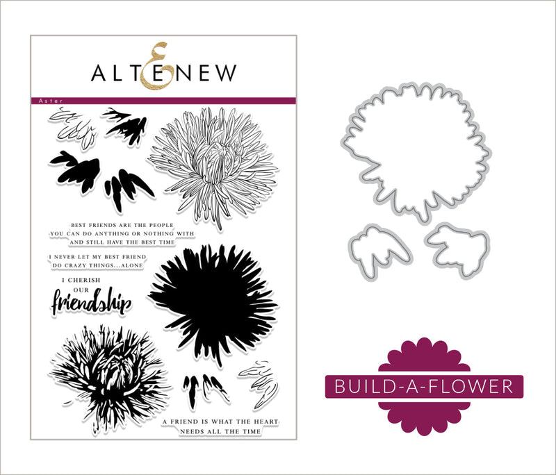 Build A Flower- Aster Release Giveaway Winners