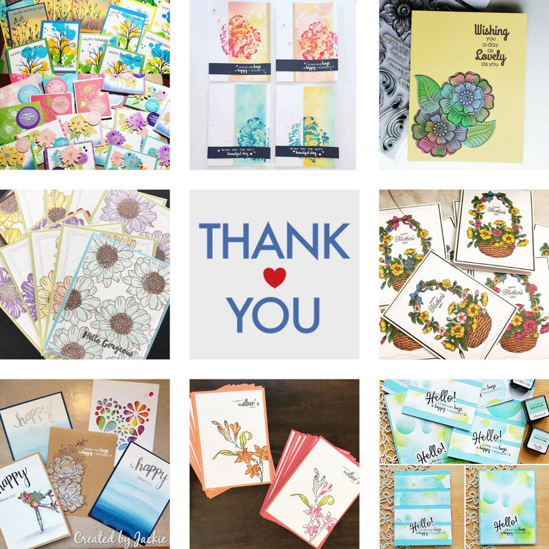 2017 Altenew Celebrating Parents Card Drive Winner Announcement