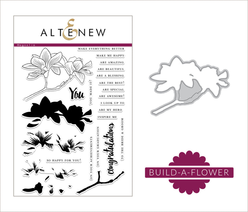 Build-A-Flower: Magnolia Release + Giveaway