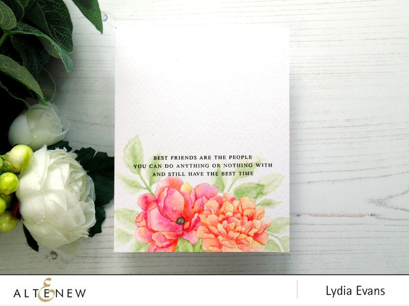 No-Line Watercolour With Remember This and Beautiful Day Stamp Sets