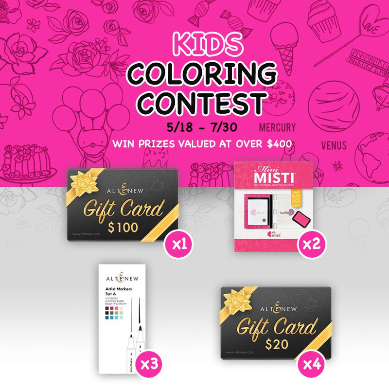 Kids Coloring Contest Winners