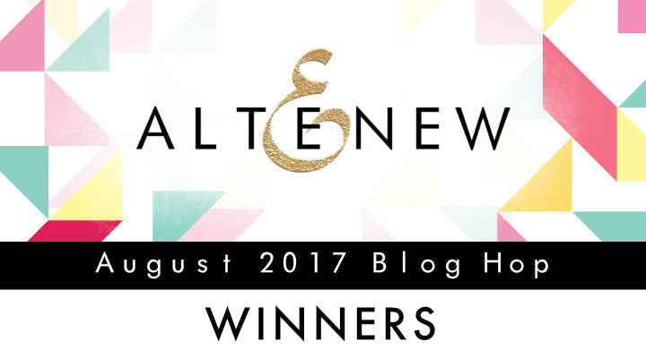 August 2017 Release Blog Hop Winners Day 1