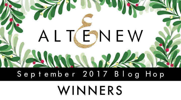 September 2017 Release Blog Hop Day 1 Winners