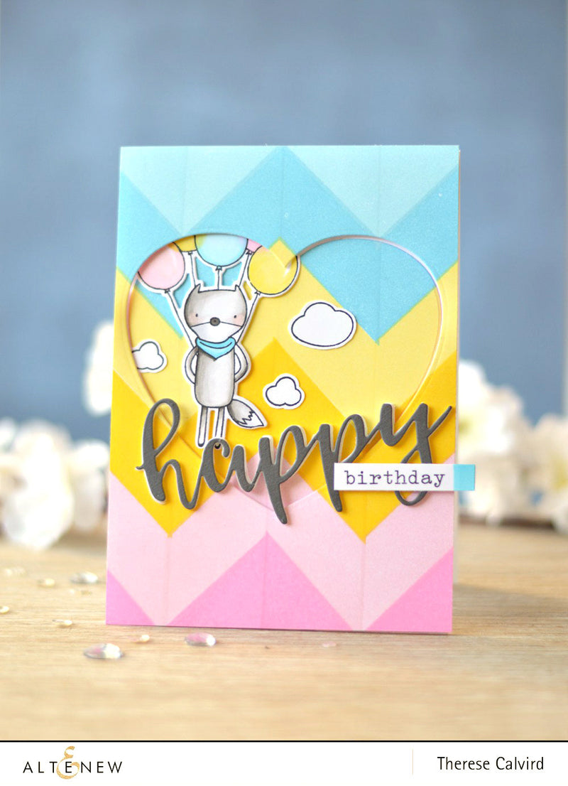 Custom Chevron Background – Video!