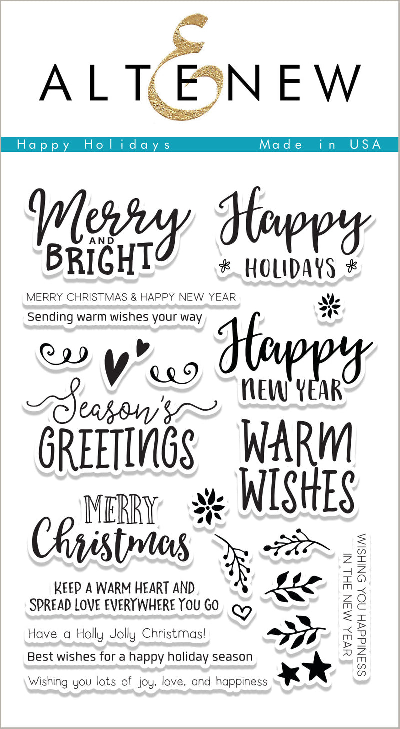 Stamp Focus: Happy Holidays