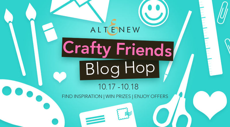 Crafty Friends Blog Hop Day 1 + Giveaway