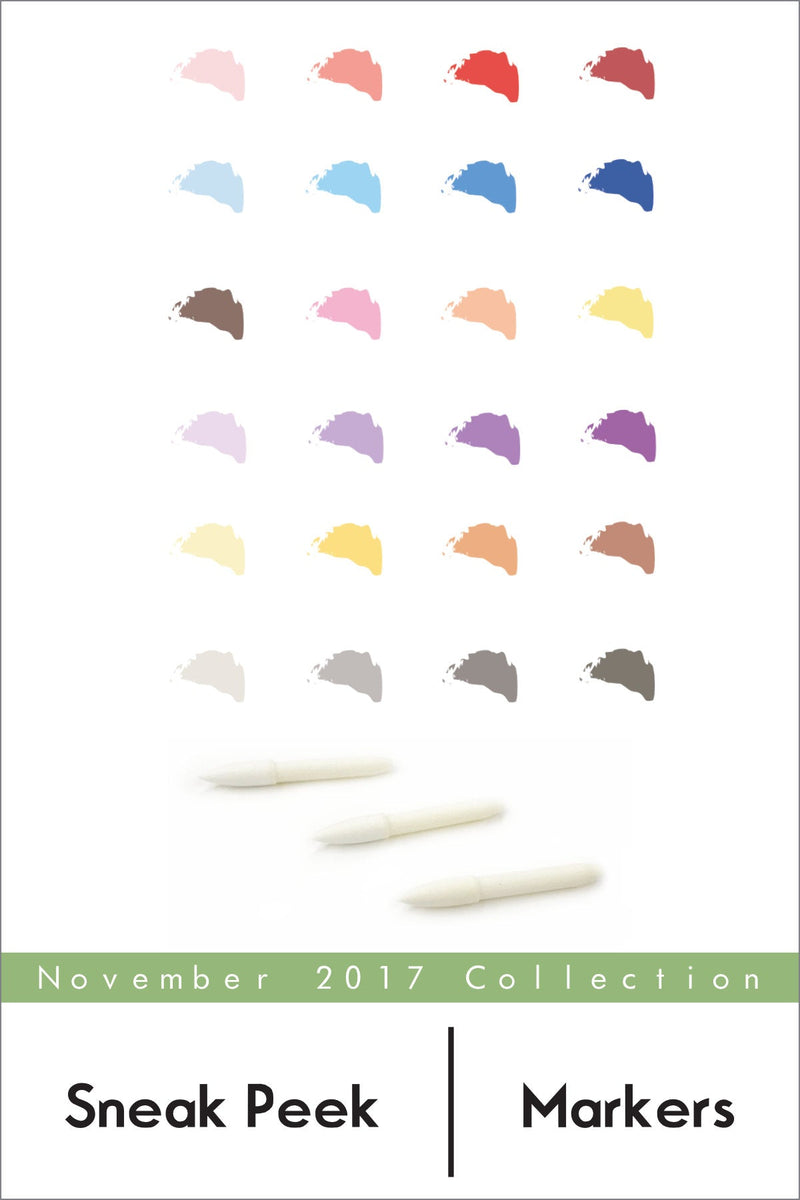 November 2017 Artist Marker Sneak Peek + Giveaway
