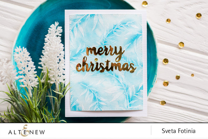 Layered Laurel for Christmas