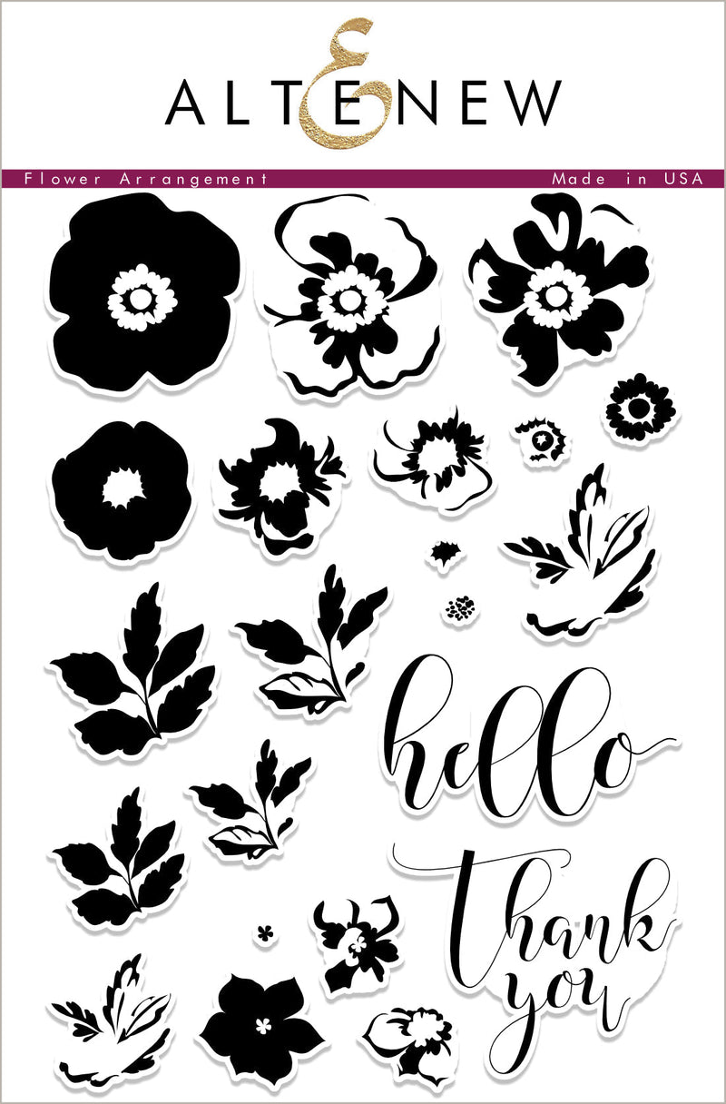 Stamp Focus: Flower Arrangement