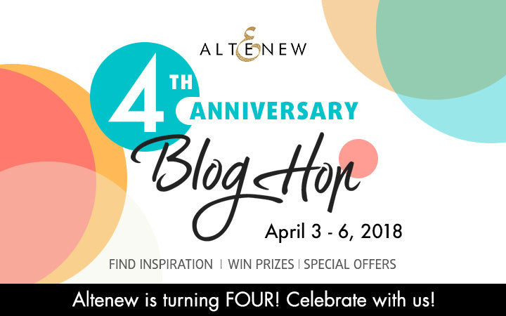 Altenew’s 4th Anniversary Blog Hop Day 4 + Giveaway