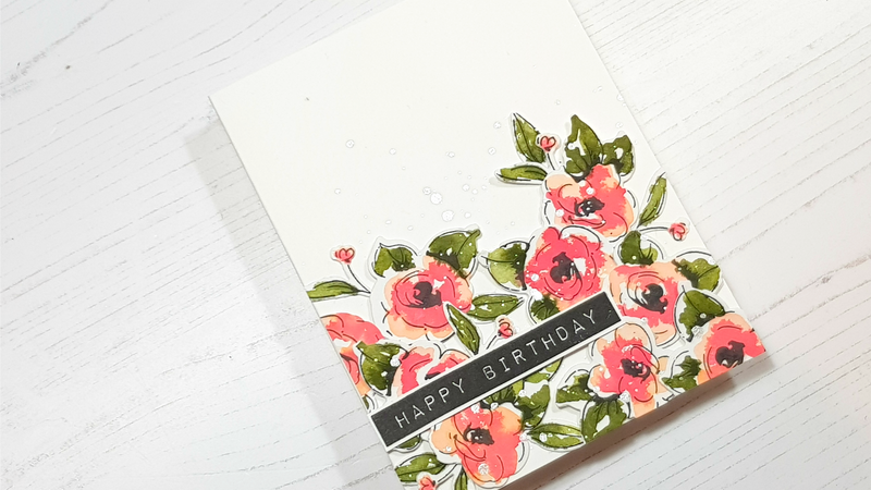 Watercoloring VIDEO Inspired By November 2019 Inspiration Challenge (Lydia’s Crafty Corner)