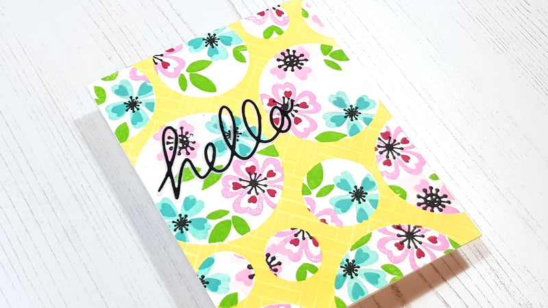Wow! Amazing Card-Making Technique Using Mask Stencils | Lydia’s Crafty Corner VIDEO