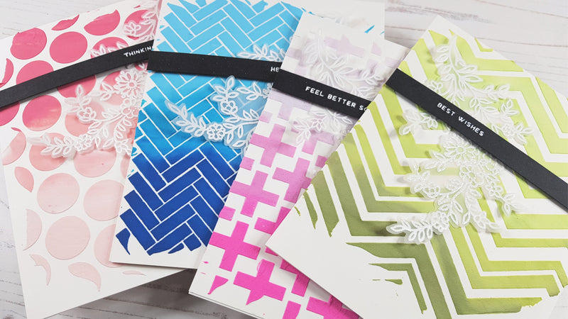 How-To Video: 4 Easy Ways To Color Embossing Paste | Lydia’s Crafty Corner