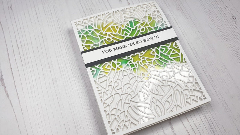 How To Create An Ornate See-Through Card | Lydia’s Crafty Corner