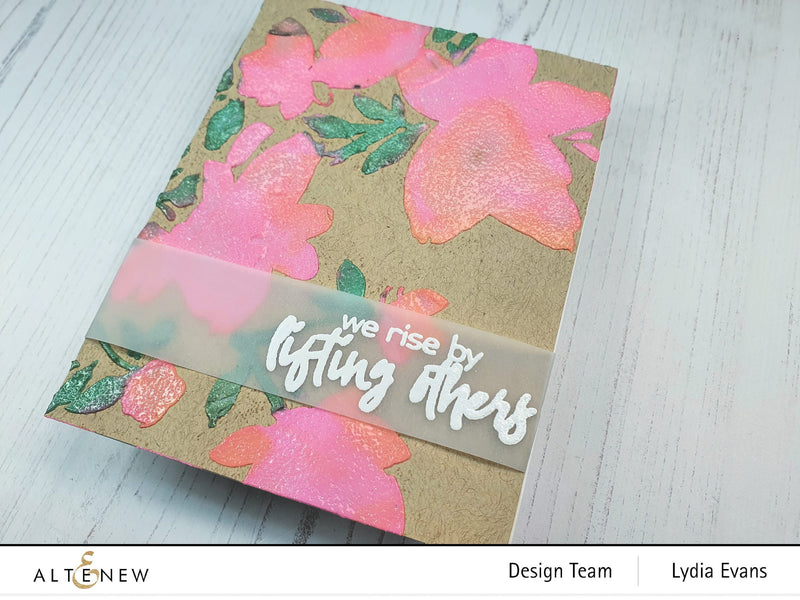 Multi Colored Embossing Paste- Lydia’s Crafty Corner