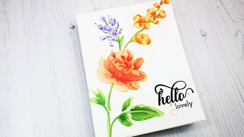 2 Simple Ways To Add Interest To Floral Stencils
