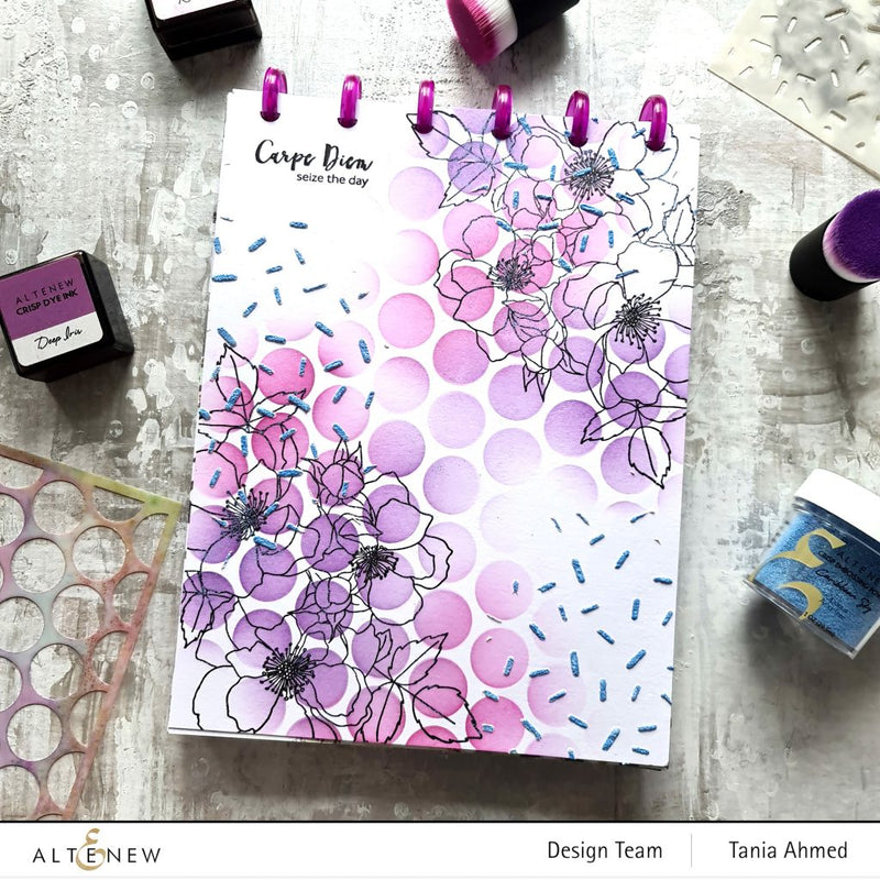 Easy Mixed Media Art Journal Page