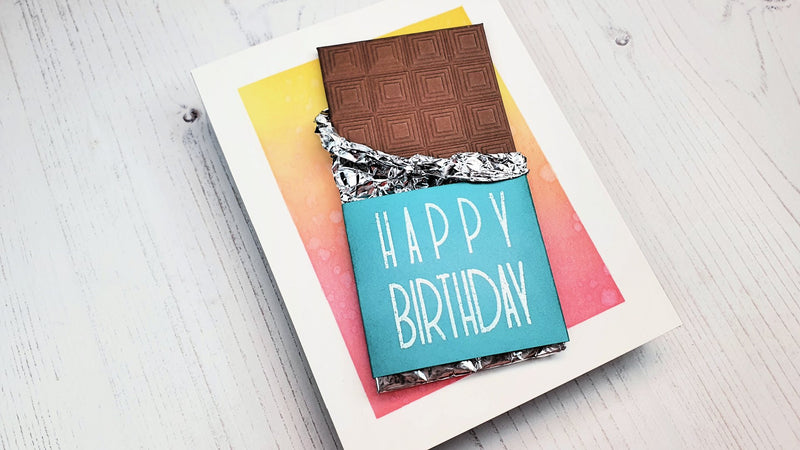 Fun Birthday Card for a Chocolate Lover (With Video Tutorial!)
