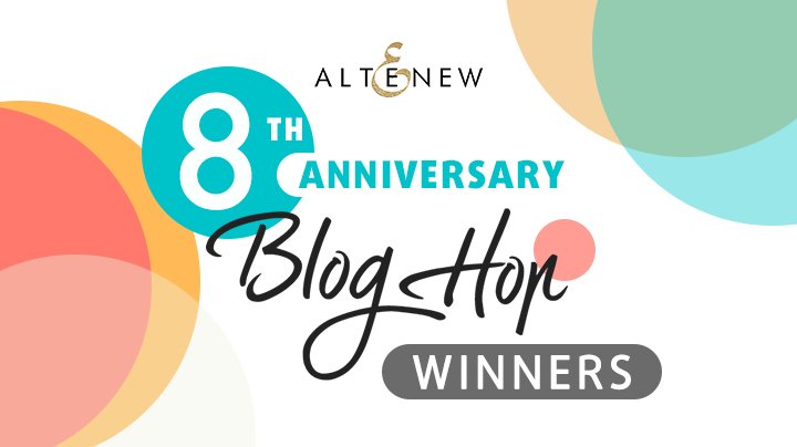 8th Anniversary Blog Hop Giveaway Winners
