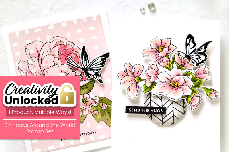 Creativity Unlocked feat. Exuberant Paper Pack | 2 Unique Ways to Use Design Paper + Video Tutorial