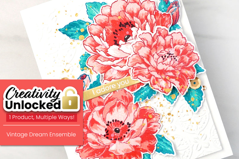 Creativity Unlocked feat. Perfect Pairings with Jaycee: 4 Layering Stamp Tips for Perfect Floral Card Designs
