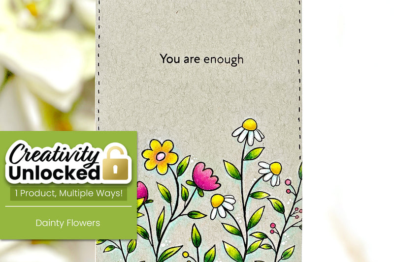Creativity Unlocked feat. Dainty Flowers | Creative Coloring with Erum