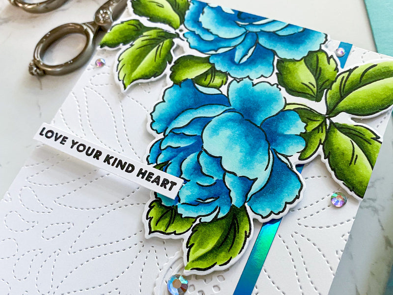 Vintage Hanky Card Inspiration with Altenew Florals