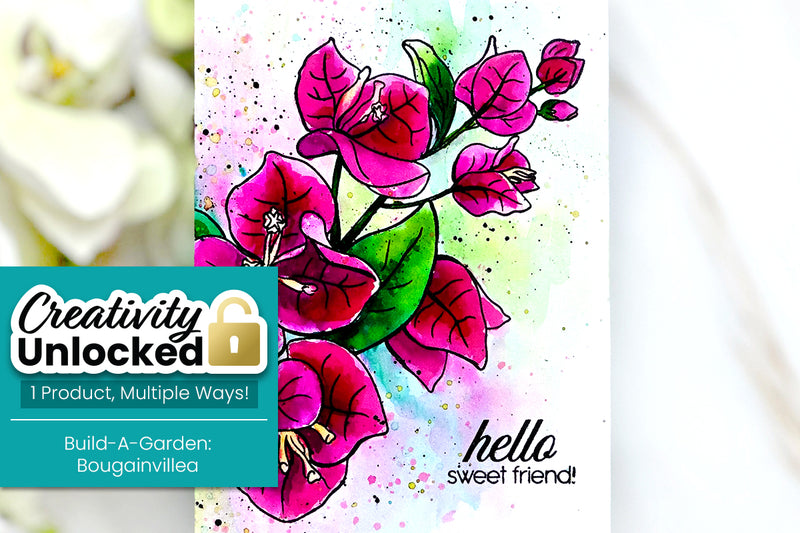 Creativity Unlocked feat. Build-A-Garden: Bougainvillea | Creative Coloring with Erum