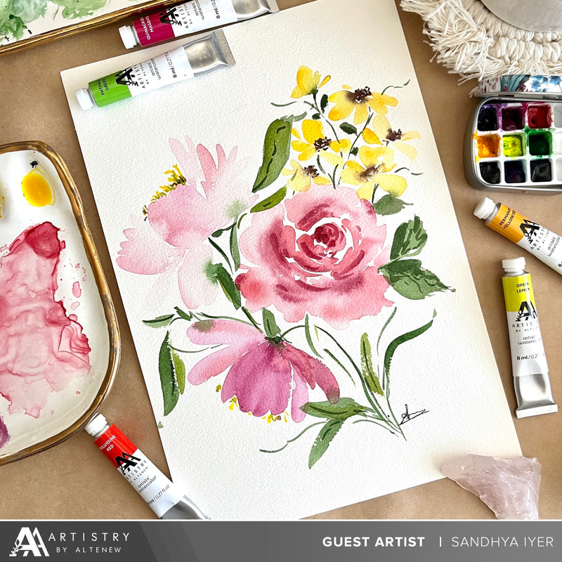 Unleash Your Inner Artist with NEW Watercolor Tubes and Watercolor Paper + FREE Watercolor Tubes 101 Class!