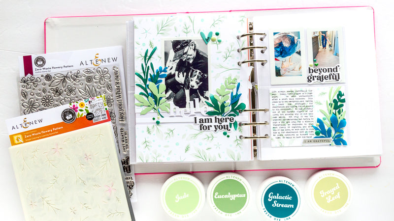 A Fresh Idea for Masculine Memory Keeping Layouts(With Video Tutorial!)