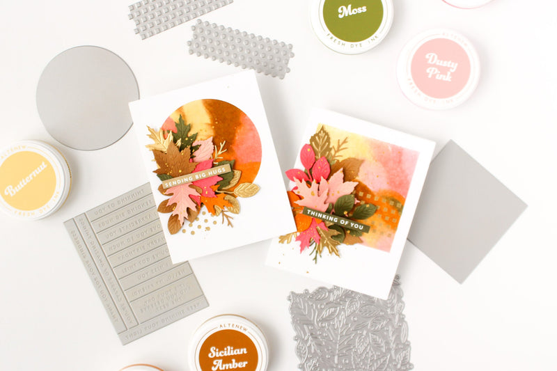 How To Watercolor With Press Plates | A Touch of Sparkle with Carissa Wiley