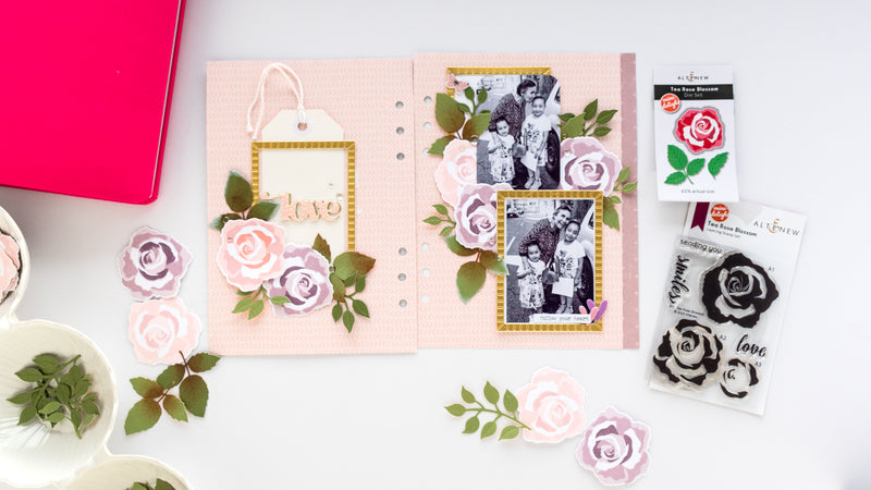 Creativity Unlocked feat. Mini Delight Tea Rose Blossom | Clean and Simple Memory-Keeping (with Video Tutorial)