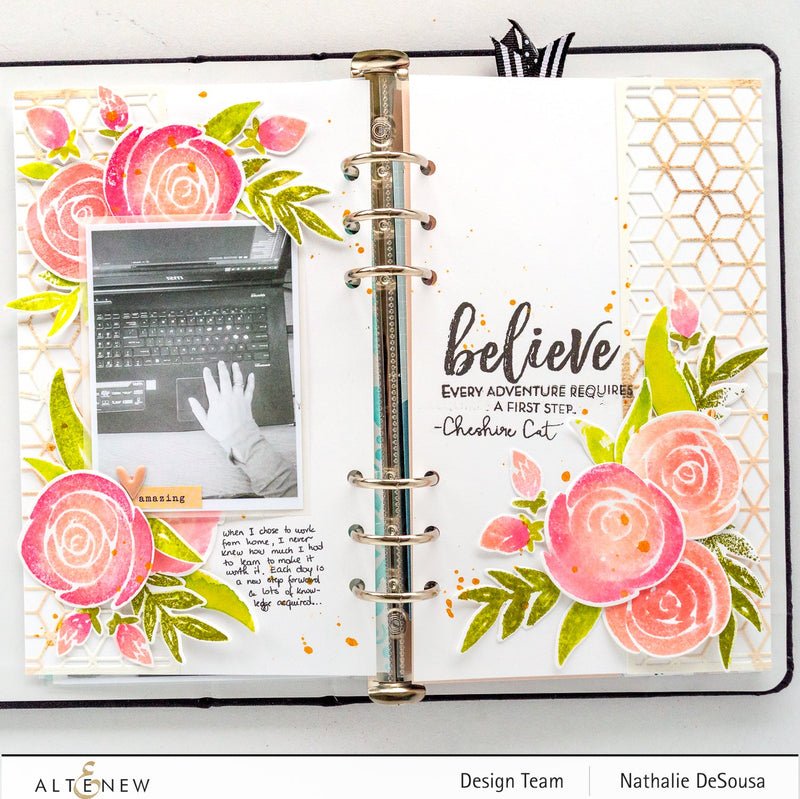 Stamp Focus: Watercolor Roses