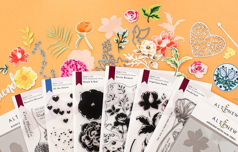 January 2019 Stamp/Die/Mask Stencil Release Full Reveal