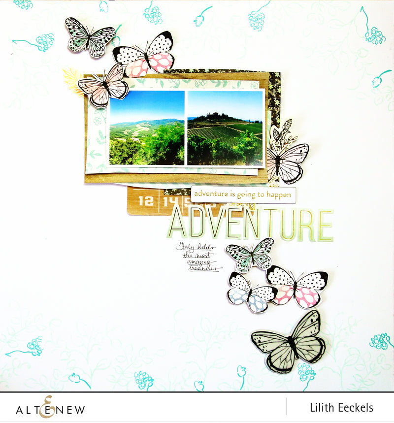 Video: Create a whimsical border using Golden Garden Stamp Set