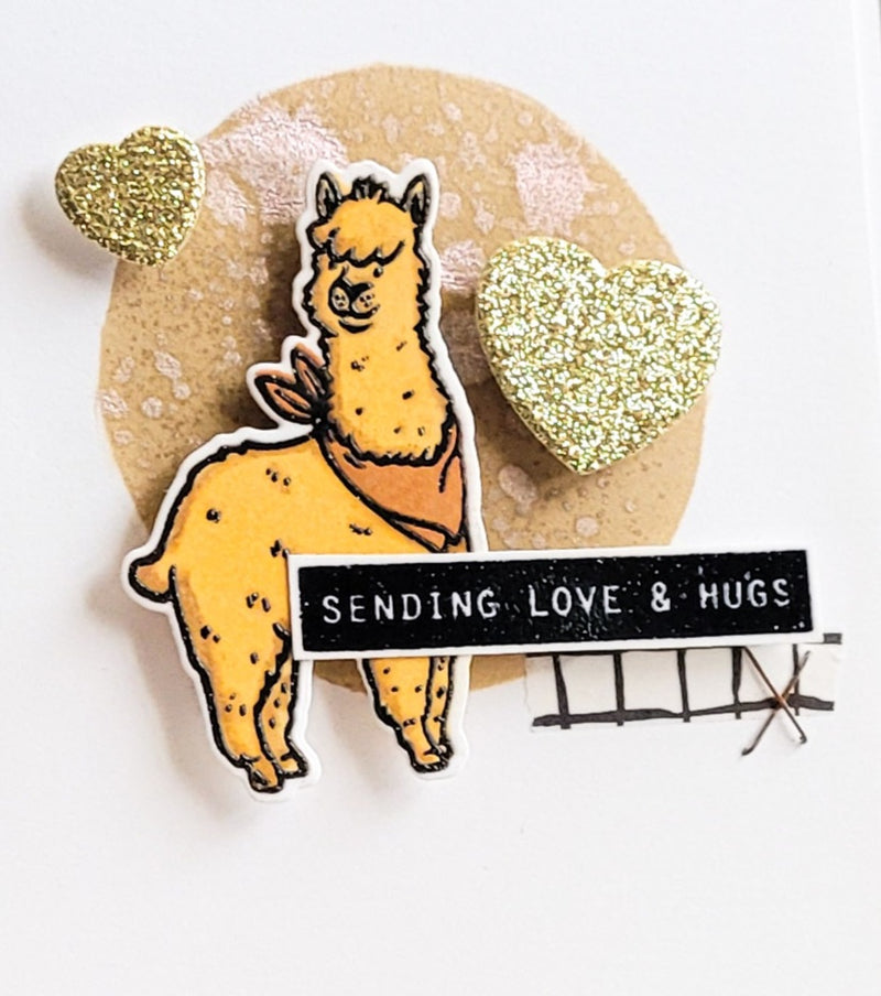 Sending Love and Hugs | Easy Masculine Card