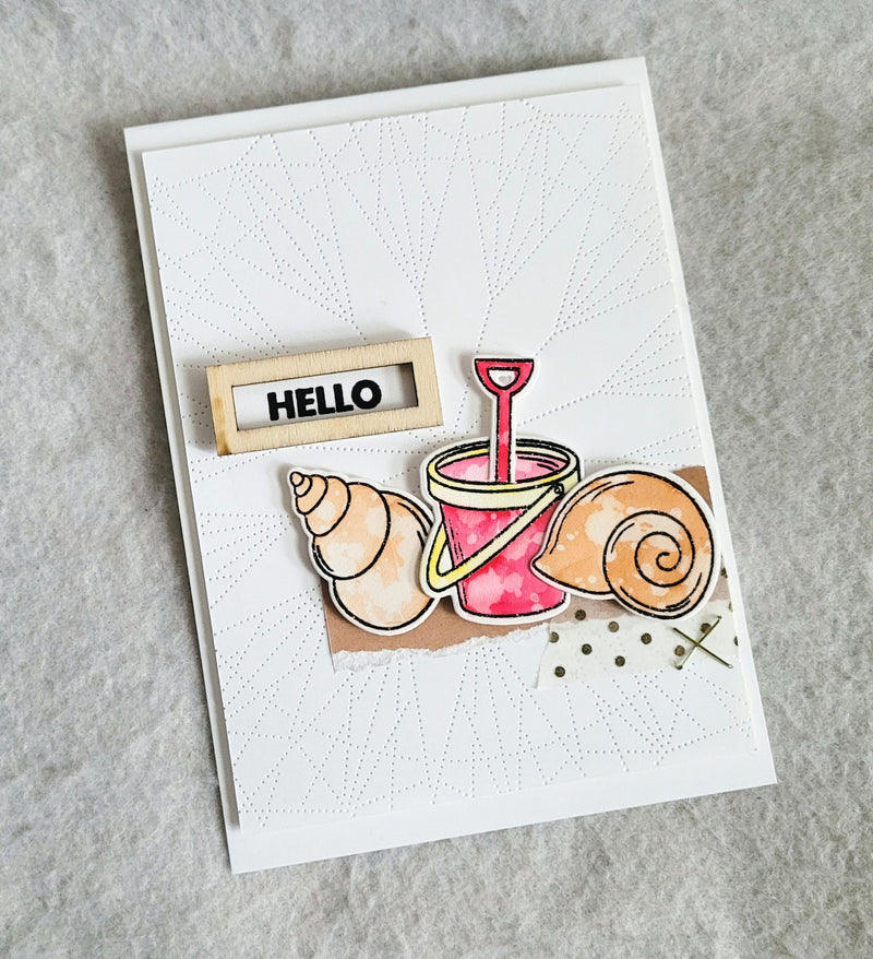 Summer CAS Greeting Card