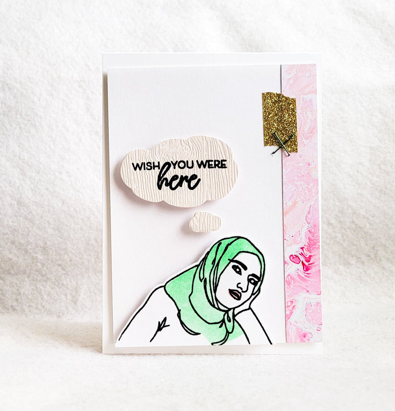 A Super Hip “Wish You Were Here” Card