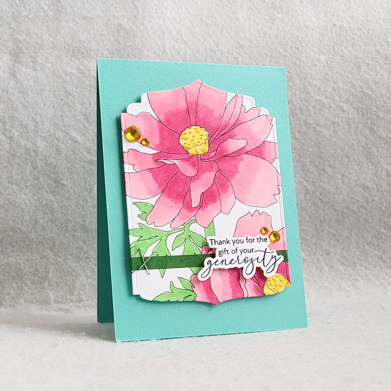 Thank You For The Gift of Your Generosity Card